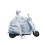 Waterproof Raincoat For Adults One-Piece White 1pack 9