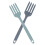 Silicone Blending Forks For Home Cooking Assorted 2pcs 5
