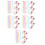 180 Pezzi Extension Per Con Clip Colorate Intrecciate 10