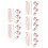 180 Pezzi Extension Per Con Clip Colorate Intrecciate 5