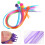 180 Pezzi Extension Per Con Clip Colorate Intrecciate 11