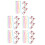 180 Pezzi Extension Per Con Clip Colorate Intrecciate 7
