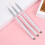 3 pezzi per nail art, manicure e pittura unghie te 3