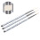 3 pezzi per nail art, manicure e pittura unghie te 11