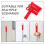 Mop Handle End Cap For Secure Attachment 10pcs 4.5x1.2x1in 6