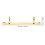 Fixing Binders Loose-Leaf Book Binding Circle 12.50x3.00x2.50cm Golden 11