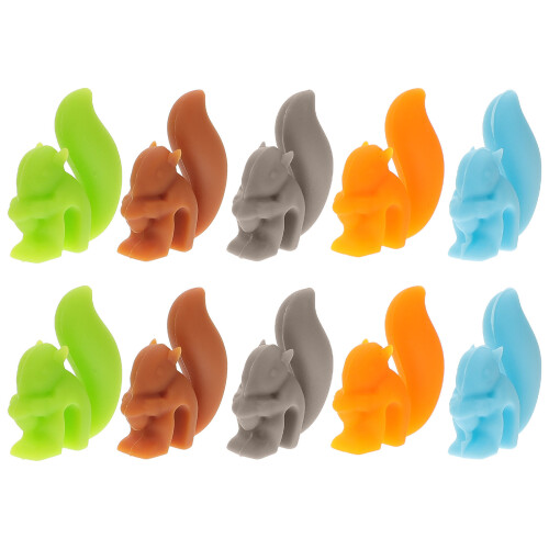10 pezzi portatovaglioli in silicone per e tazze