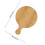 pizzablad 23 cm met spatel voor brood 2