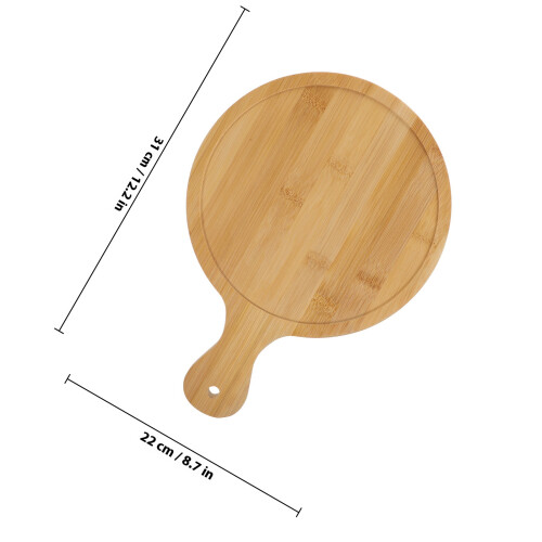 pizzablad 23 cm met spatel voor brood 1