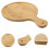 pizzablad 23 cm met spatel voor brood 5