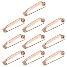 10 barretjes broche sluiting, speldbeugels veiligheidssluitingen