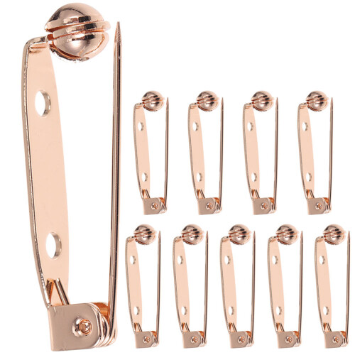 10 barretjes broche sluiting, speldbeugels veiligheidssluitingen 2
