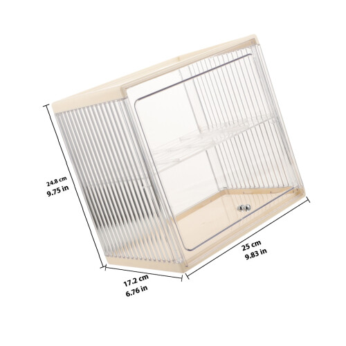 para pão transparente de camadas para manter o 1