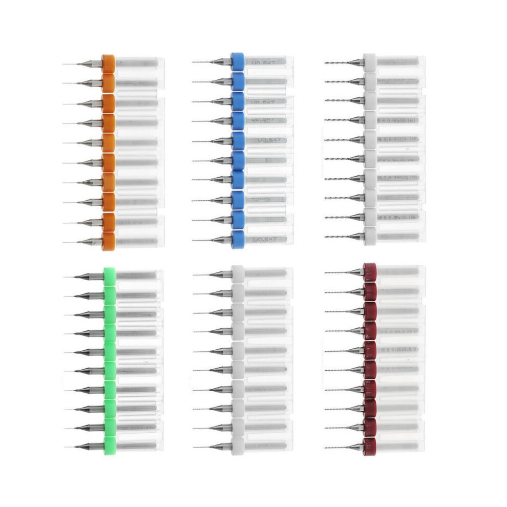 Combi Set Of 10 Micro Drill Bits In Box (2.10-3.00 Mm) 8719762711216
