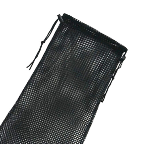 bolsa para aletas y con bolsillo, negro 2