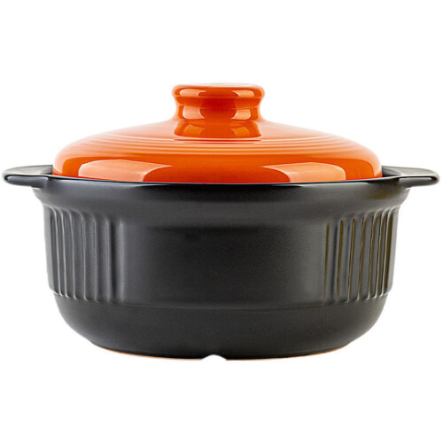 Nonstick Töpfe Kochtopf Keramik Orange 1 Satz