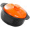 Nonstick Töpfe Kochtopf Keramik Orange 1 Satz 6