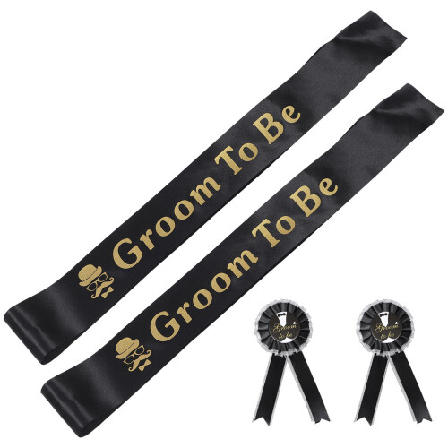 2 Ensembles De Célibataire À Marié Badges 1