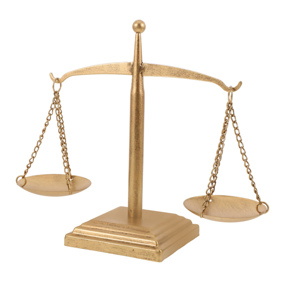 Metalowa Libra Retro, Podstawka Na śWiecę, Ozdoba I Prezent-image