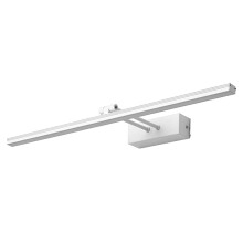 Oświetlenie łazienkowe LED, proste z lampą, oprawa ścienna