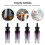 4 Pezzi Bottiglie In Con Contagocce Ricaricabili 20 Ml 11