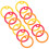 12 in silicone per medagliette cane, silenziatori 1