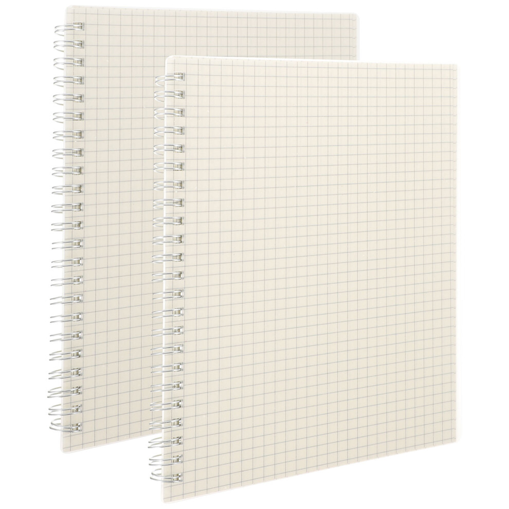 2 Szt. Zeszyty W Matematyczne Z Spiralką, Milimetrowy-image