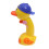 brinquedo aquático de com jato d'água e chapéu que de 1