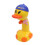 brinquedo aquático de com jato d'água e chapéu que de 10
