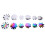 12 Pièces Coupe-Ongles Outil Nail Art 1