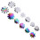 12 Pièces Coupe-Ongles Outil Nail Art 7