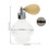 4 Pezzi Spray Trasparente Portatile Atomizzatore 11