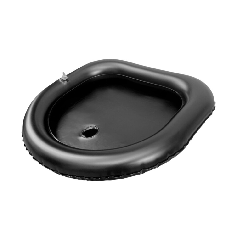 Inflatable Shampoo Basin With Drain Hose Hair Washing Tray Tub For Bedridden