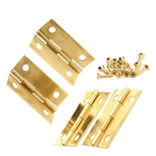 Sada 16 zlatých pantů (34x22 mm )