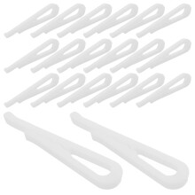 100 Stuks Kledingklem Vrouw Baby Plastic Shirt Verpakkingsklemmen Stof