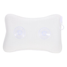 Badkussen Polyester Wit 1 Set 11,8 X 7,9 X 2,8 Inch