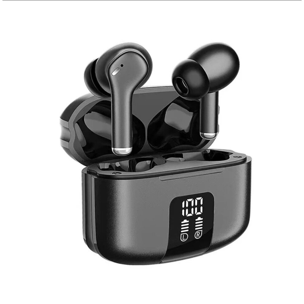 Wireless Earbuds Bluetooth 5.3 In-Ear Enc Noise-Cancelling Mic Led Display 36H Playtime Ip7 Waterproof Black 9016109446923