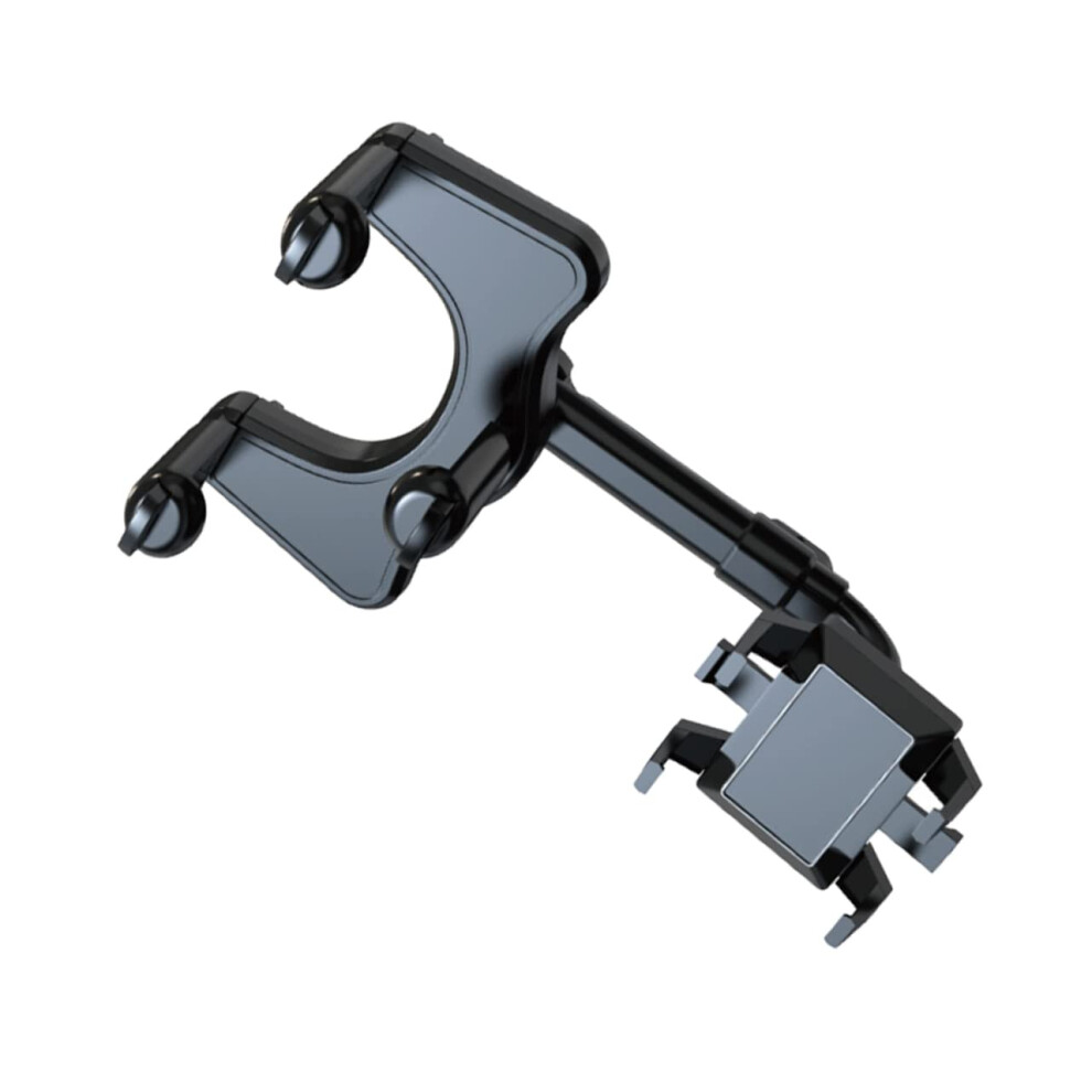 Rotating Rearview Mirror Phone Holder 360-Degree Rotation Car Mount Smartphone Compatibility Stable Viewing Angle 9016109447067