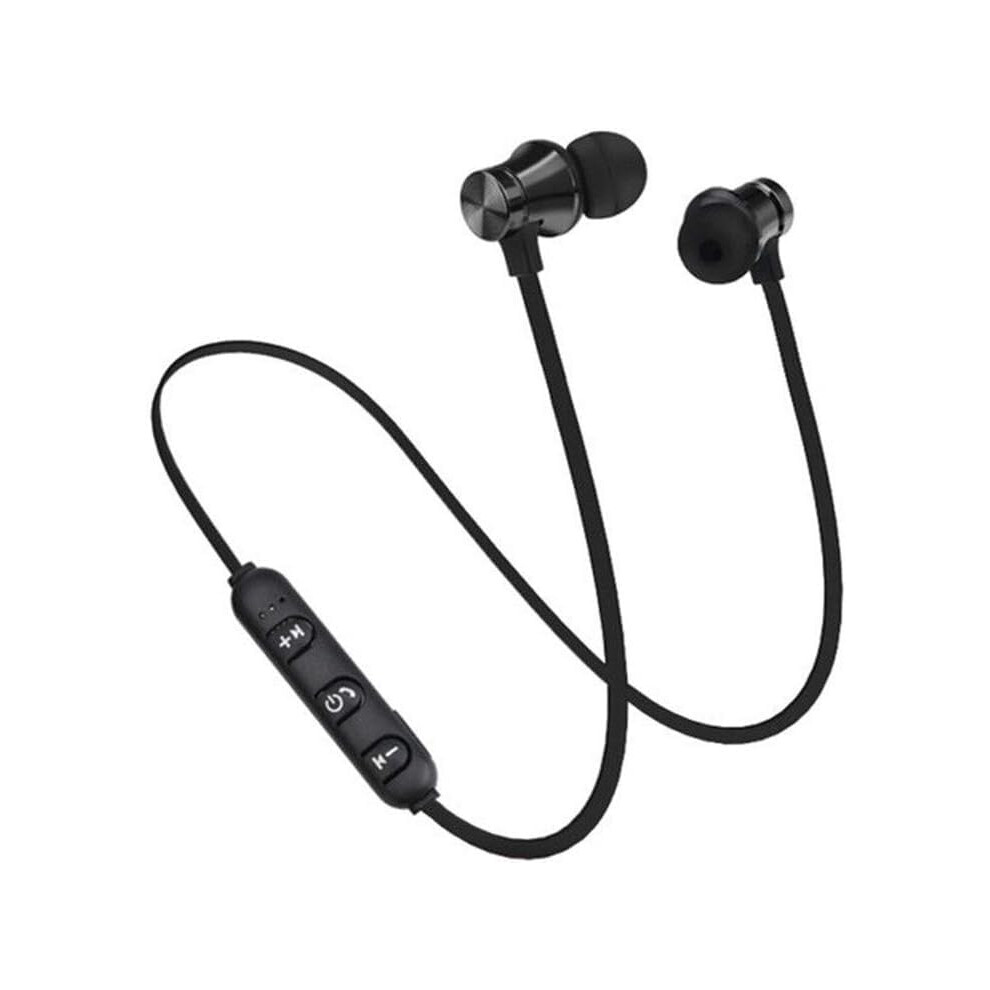 Earphone Magnetic In-Ear Wireless Bluetooth 4.2 Stereo Headset Black 9393856382552