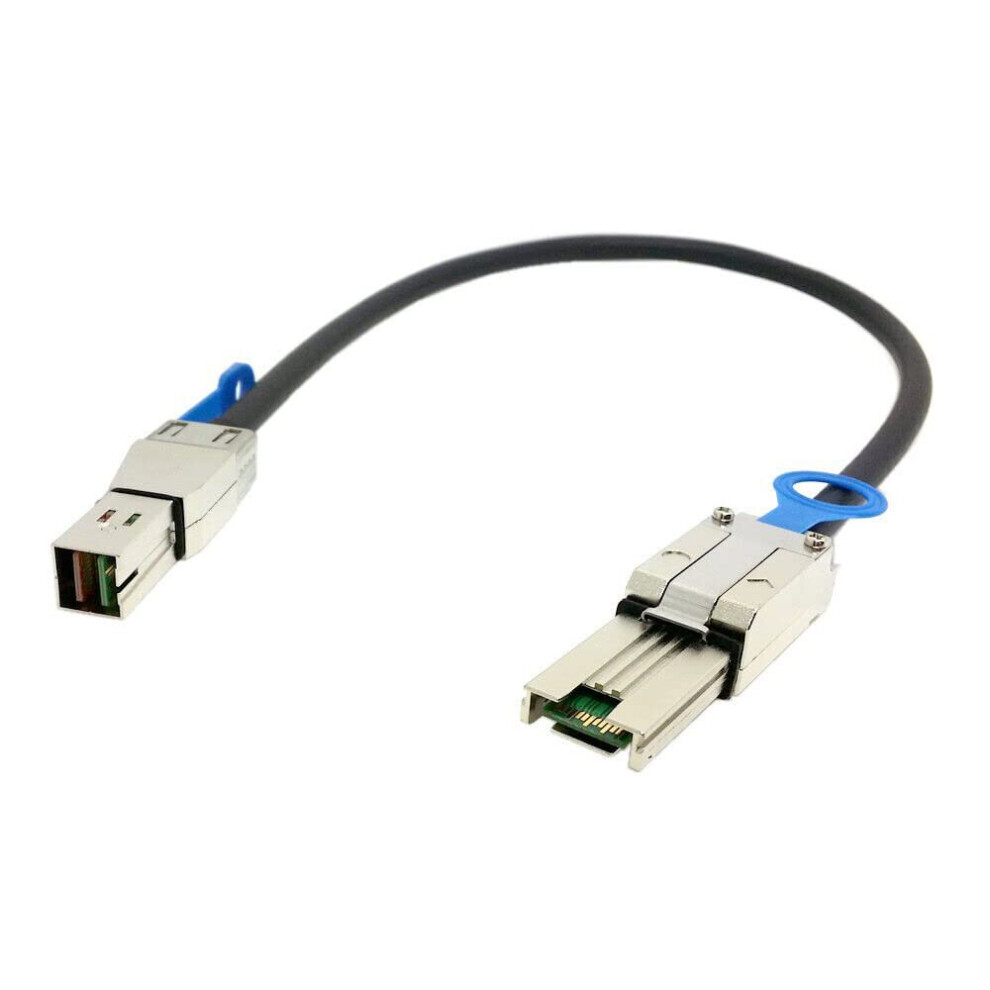 Mini Sas Hd Sff-8088 26P To Sas Hd Sff-8644 Server Connection Cable 3M External 26P To Internal 8644 Black 9393856382705