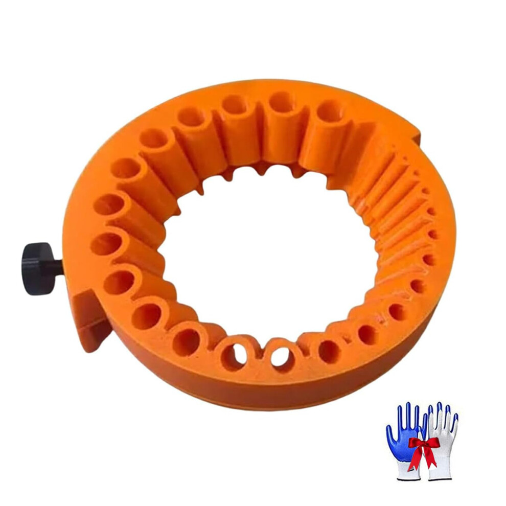 Drill Bit Sharpener Power Drill Bit Grinding Attachment For 2-13Mm Handheld Angle Grinder Compatible With 125Mm Grinder 9016109447357
