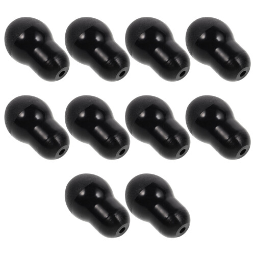 10 pezzi cuscinetti in silicone 3,5 mm per auricolari stetoscopio 6 mm
