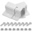 4Pcs Solar Panel Mounting Z Bracket Aluminum Alloy For Rv 11