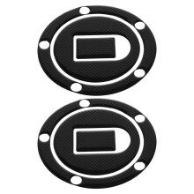 Motorcycle Zwart 2 Stuks 4,13X4,13X0,08 Inch