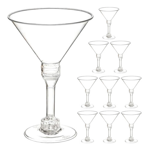 10 unidades vinho transparente plástico recipientes