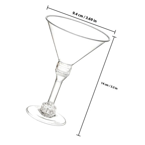 10 unidades vinho transparente plástico recipientes 1