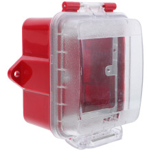 Waterdichte Noodstopknop Met Beschermkap Voor Brandalarm Systeem