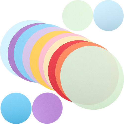 200 unid papel decorativo redondo , material diy