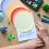 200 unid papel decorativo redondo , material diy 5