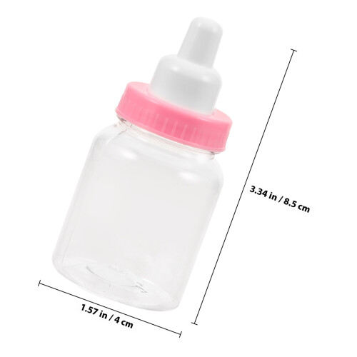 presente mini frasco doces feeder 12 un bebê rosa 1